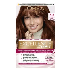L'Oréal Excellence Crème Permanente Crèmekleuring 5.5 Licht Mahoniebruin^LOréal Outlet