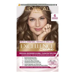 Sale L'Oréal Excellence Crème Permanente Crèmekleuring 6 Donkerblond Haarkleuring