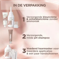 L'Oréal Excellence Crème Universal Nudes Permanente Haarkleuring 8U Universeel Lichtblond^LOréal