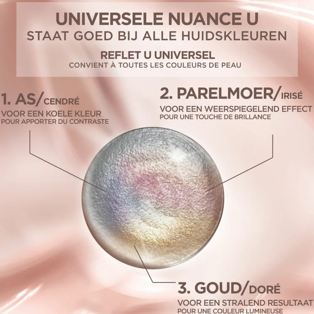 L'Oréal Excellence Crème Universal Nudes Permanente Haarkleuring 2U Universeel Zeer Donkerbruin Haarkleuring