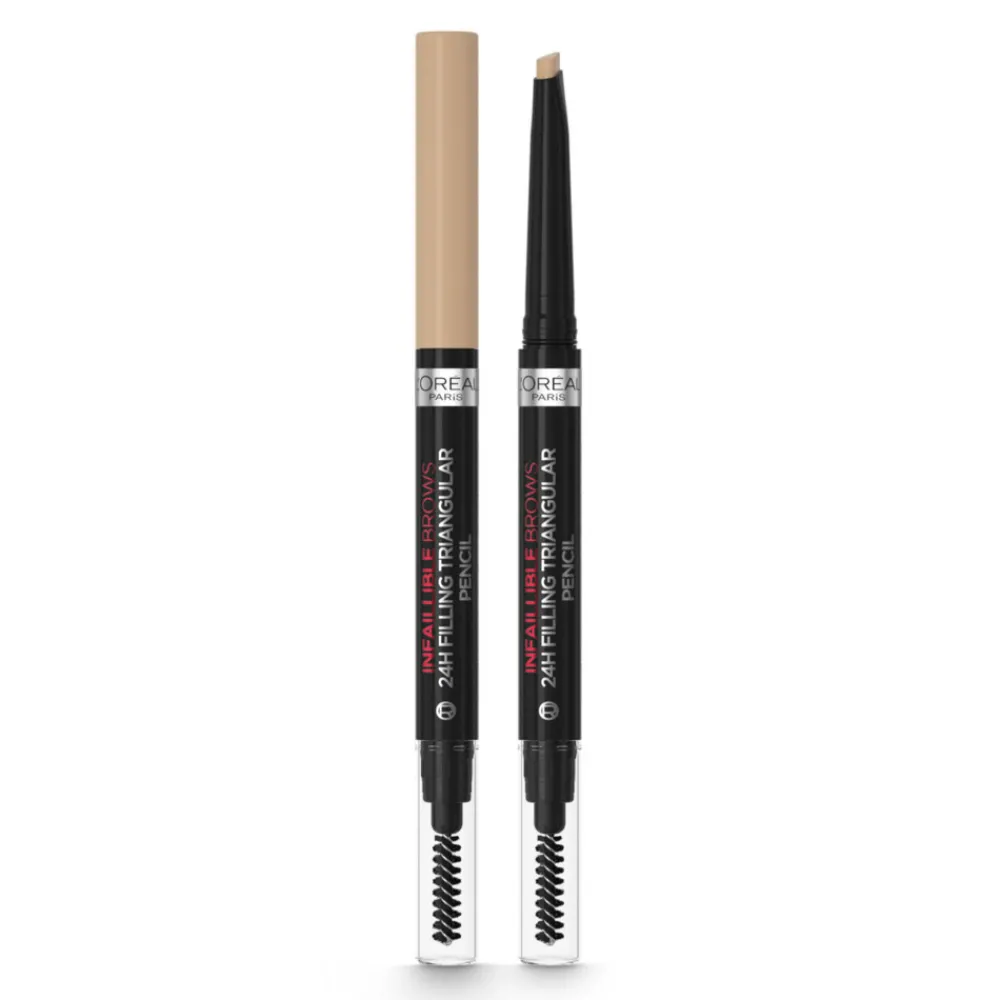 Wenkbrauwpotlood<LOréal L'Oréal 24H Brow Filling Triangular Pencil 7.0 Blonde 1 ml