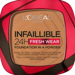 Foundation<LOréal L'Oréal Infaillible 24H Fresh Wear Foundation Poeder 330 Hazelnut