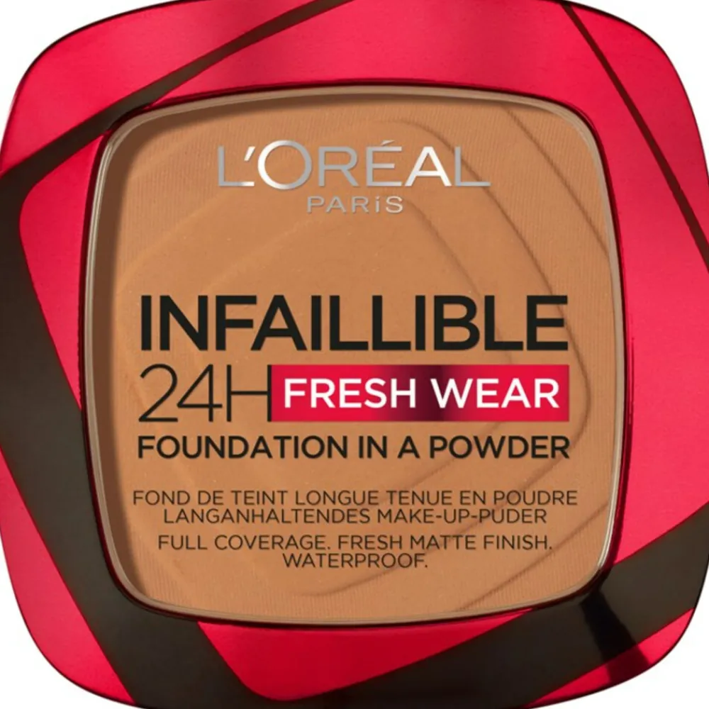 Foundation<LOréal L'Oréal Infaillible 24H Fresh Wear Foundation Poeder 330 Hazelnut