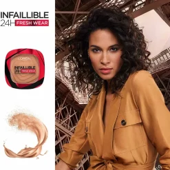 Foundation<LOréal L'Oréal Infaillible 24H Fresh Wear Foundation Poeder 120 Vanille 8 gr