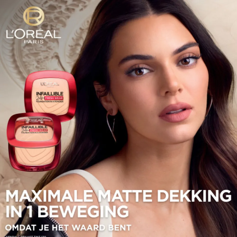 L'Oréal Infaillible 24H Fresh Wear Foundation Poeder 140 Golden Beige 8 gr^LOréal