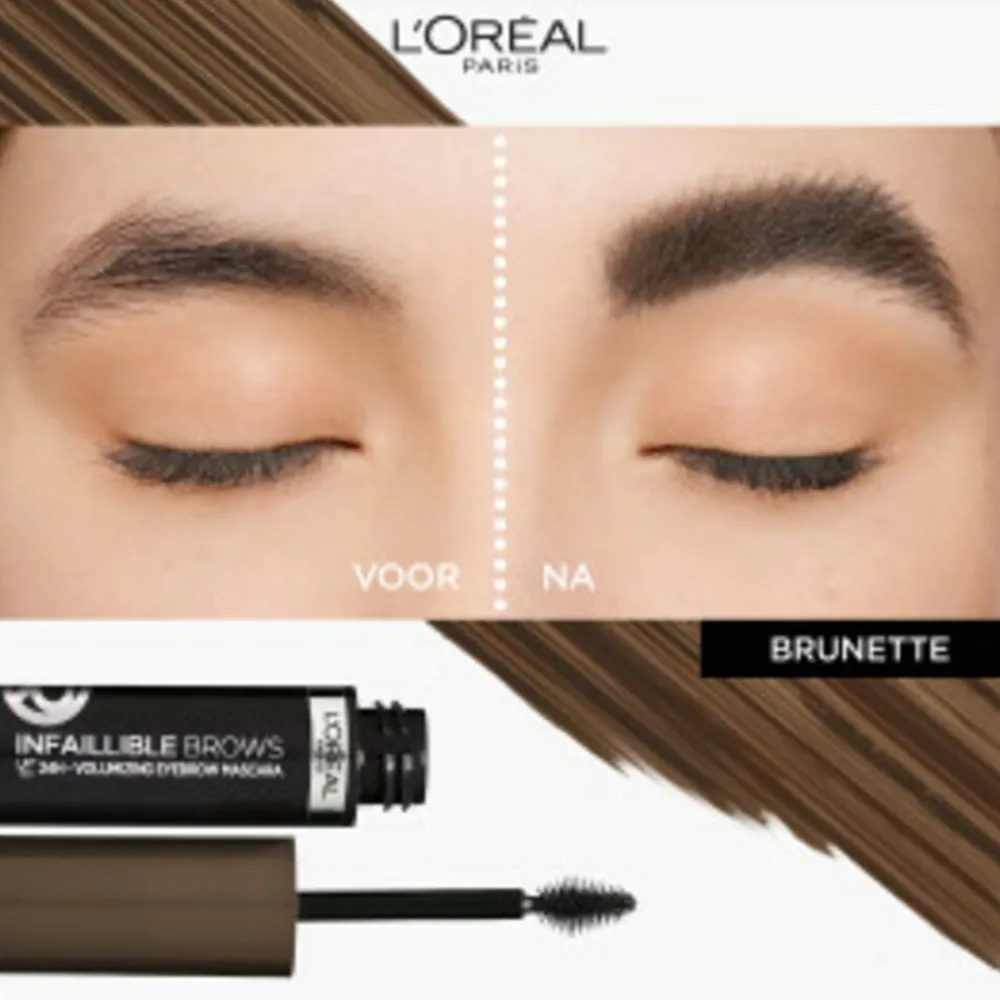 L'Oréal Infaillible up to 24H Brow Mascara 3.0 Brunette Wenkbrauwgel