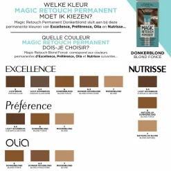 Haarkleuring<LOréal L'Oréal Magic Retouch Permanent 6 Donkerblond 95 gr