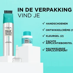 Haarkleuring<LOréal L'Oréal Magic Retouch Permanent 6 Donkerblond 95 gr