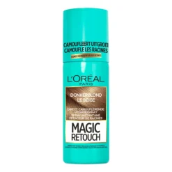 Discount L'Oréal Magic Retouch Uitgroeispray Donkerblond 75 ml Haarkleuring