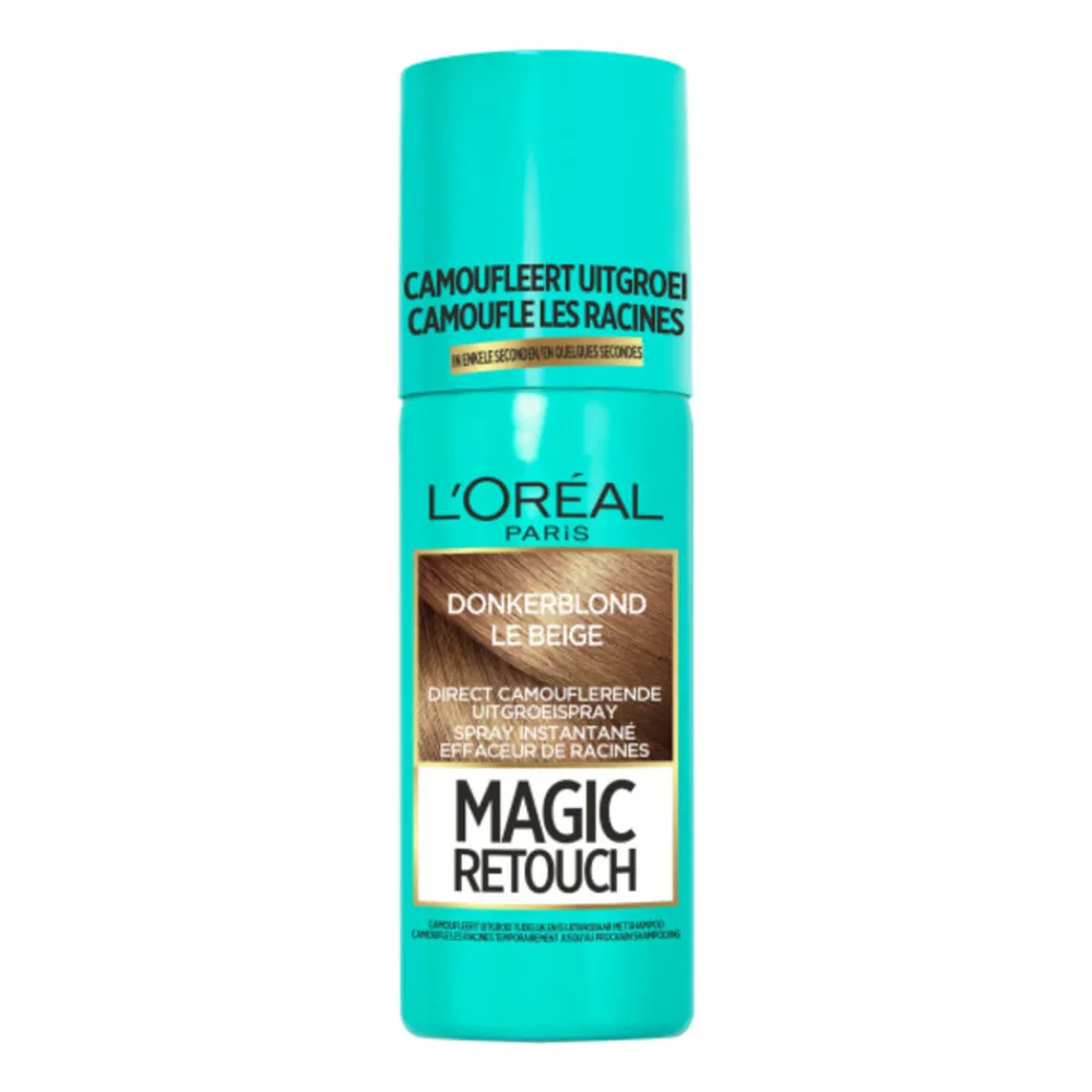Discount L'Oréal Magic Retouch Uitgroeispray Donkerblond 75 ml Haarkleuring