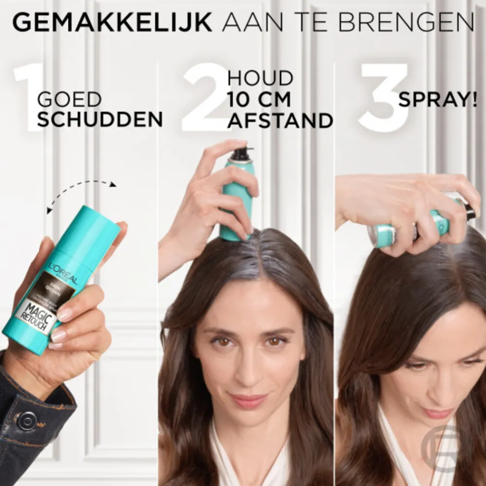 L'Oréal Magic Retouch Uitgroeispray Goud Middenbruin 75 ml^LOréal Clearance