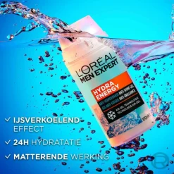 Dag- & Nachtcrème<LOréal L'Oréal Men Expert Hydra Energetic Hydraterende Gel Dagcrème 100 ml
