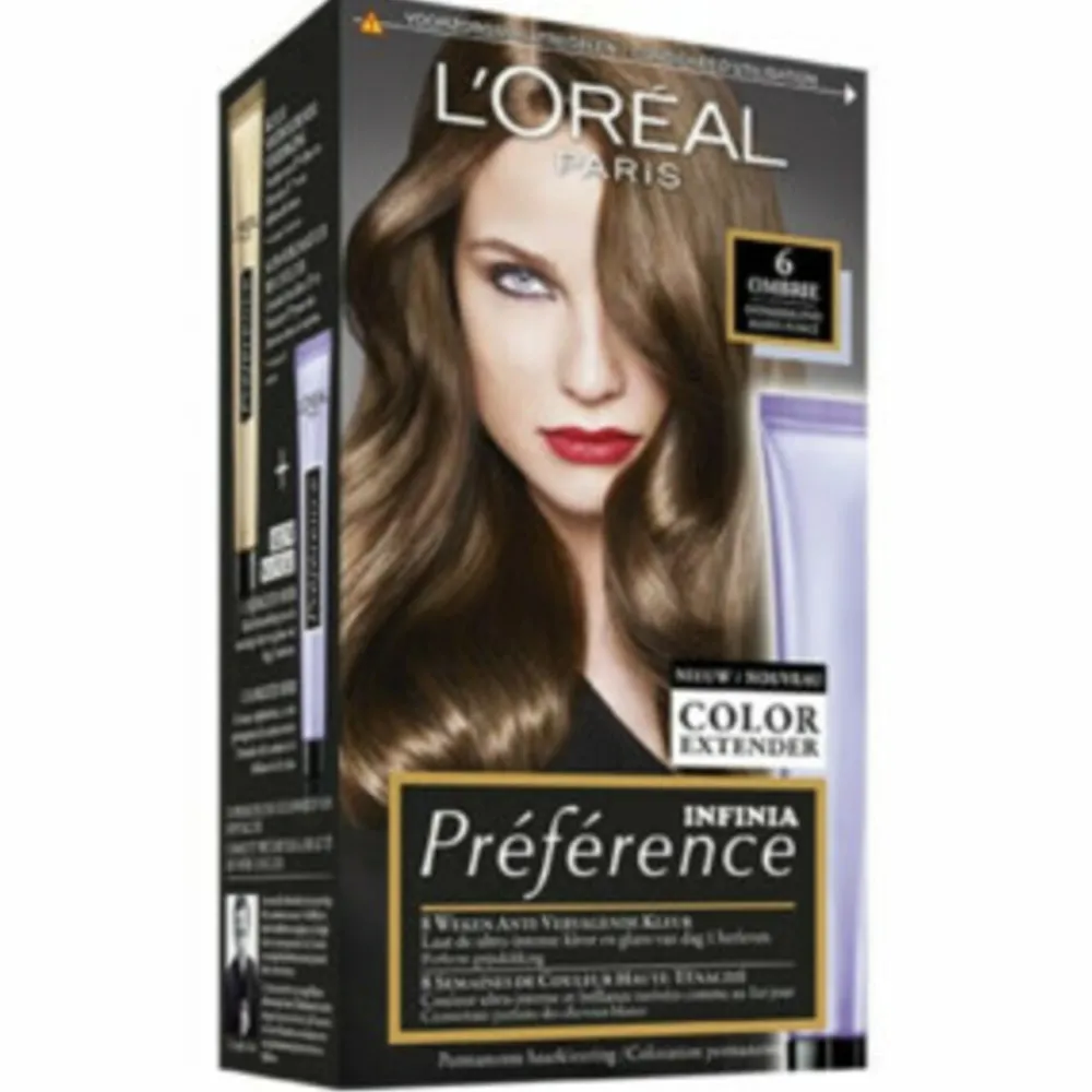Hot L'Oréal Preference Haarkleuring 06 Ombrie - Donkerblond + Magic Retouch Uitgroeispray Donkerblond 75 ml Pakket Haarkleuring