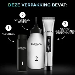 L'Oréal Preference Vivids Permanente Haarkleuring 10.112 Silver Grey^LOréal Hot