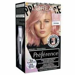 L'Oréal Preference Vivids Permanente Haarkleuring 9.213 Rose Gold^LOréal New