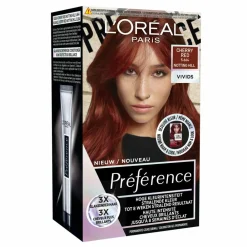 L'Oréal Preference Vivids Permanente Haarkleuring 5.664 Cherry Red^LOréal Best