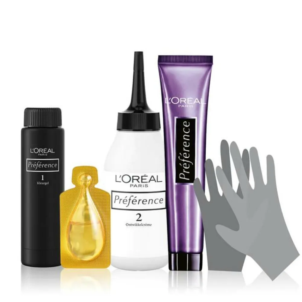 Haarkleuring<LOréal L'Oréal Préférence Cool Blondes Permanente Haarkleuring 8.12 Licht As Beigeblond