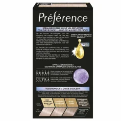 Haarkleuring<LOréal L'Oréal Préférence Cool Blondes Permanente Haarkleuring 9.12 Siberia - Extra Licht As Beigeblond