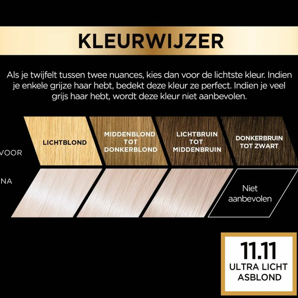 L'Oréal Préférence Le Blonding Permanente Haarkleuring 11.11 Helsinki - Ultra Licht Asblond^LOréal Outlet