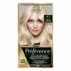 L'Oréal Préférence Permanente Haarkleuring 9.1 Zeer Licht Asblond^LOréal Hot