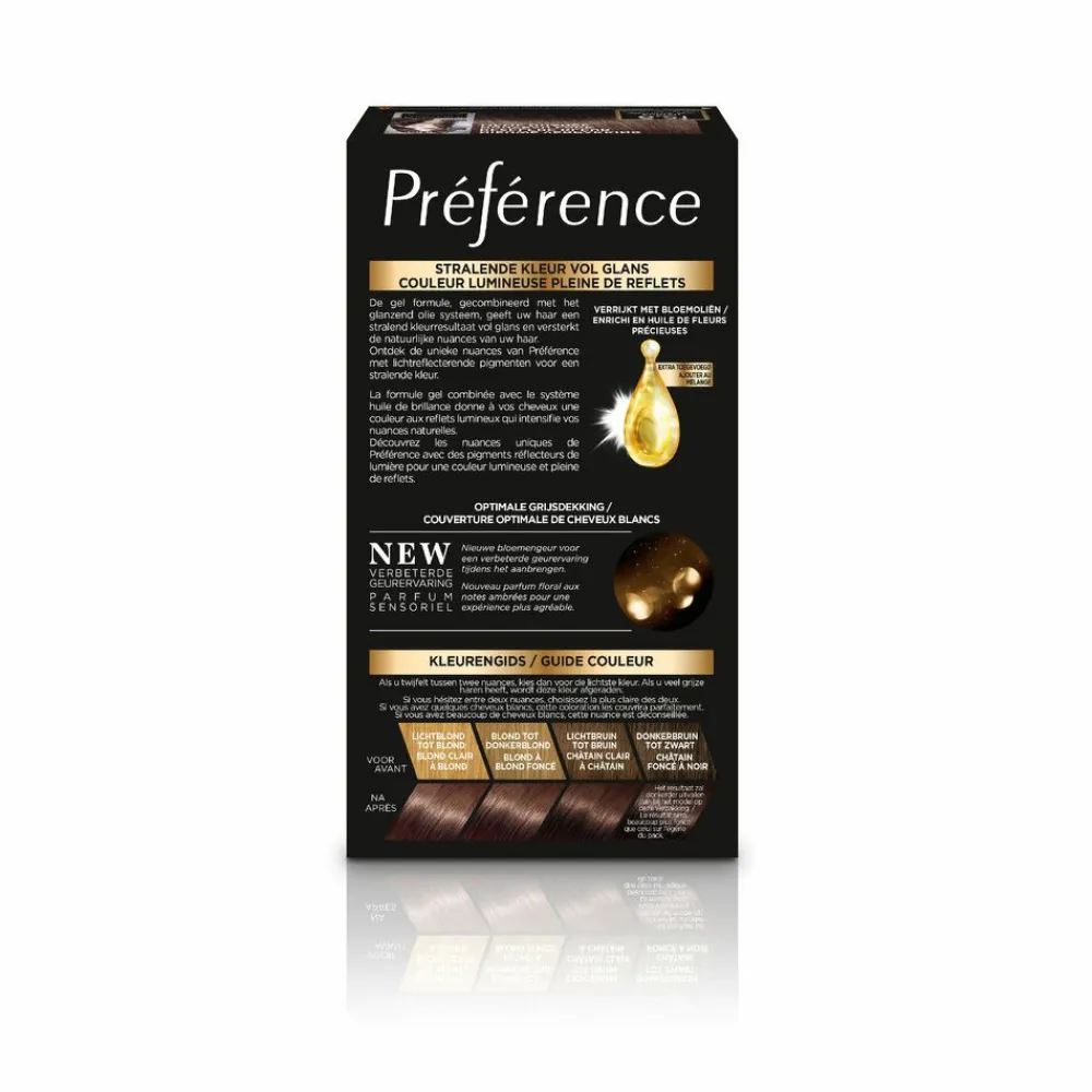 L'Oréal Préférence Permanente Haarkleuring 6.21 Zeer licht koel bruin^LOréal