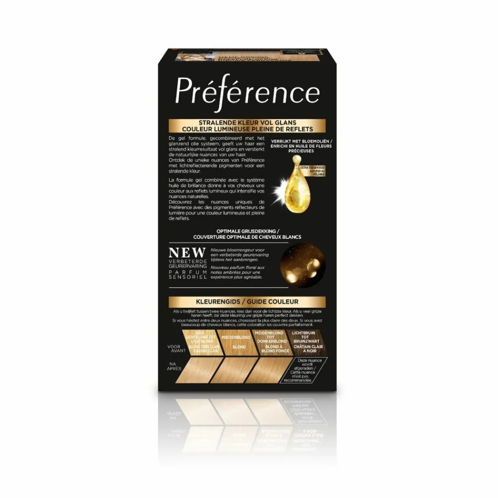 Sale L'Oréal Préférence Permanente Haarkleuring 8.0 Lichtblond Haarkleuring