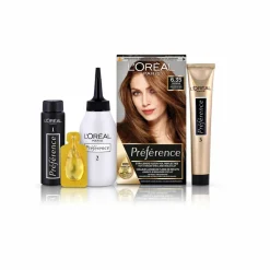 Hot L'Oréal Préférence Permanente Haarkleuring 6.35 Donker Goud Mahonieblond Haarkleuring