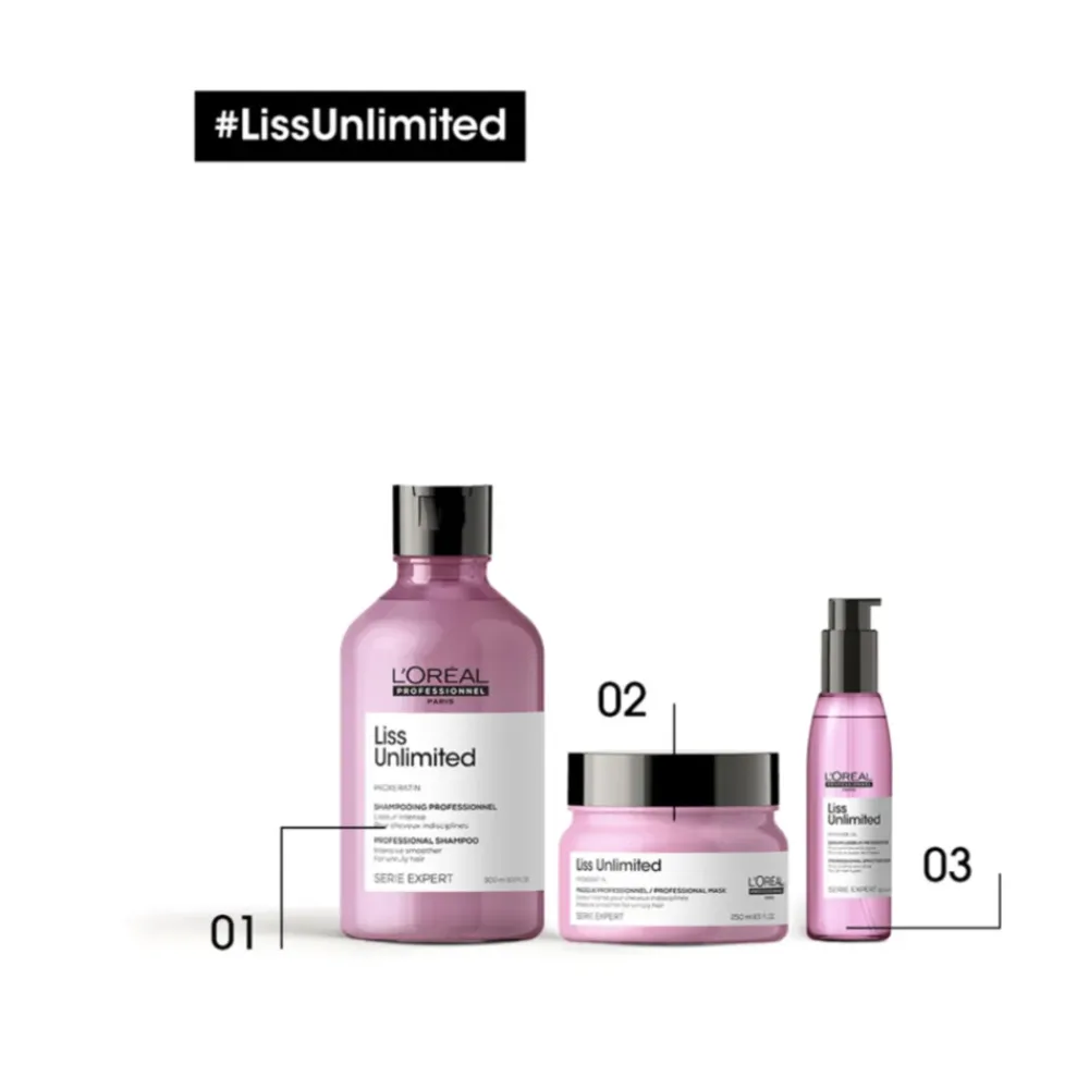 Haarverzorging|Haarmasker<LOréal Professionnel L'Oréal Professionnel Liss Unlimited Haarmasker 250 ml