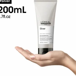 New L'Oréal Professionnel Silver Conditioner 200 ml Haarverzorging|Conditioner