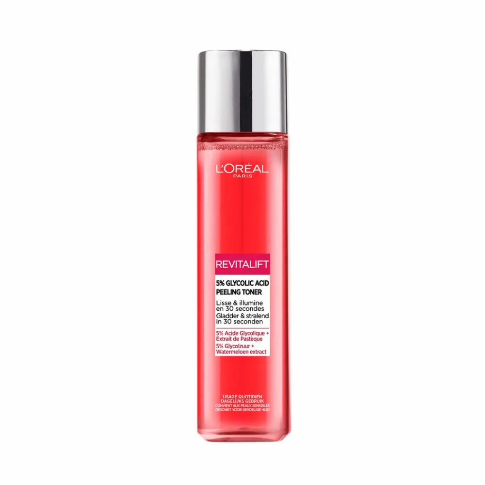L'Oréal Revitalift 5% Glycolic Acid Peeling Toner 180 ml^LOréal Discount