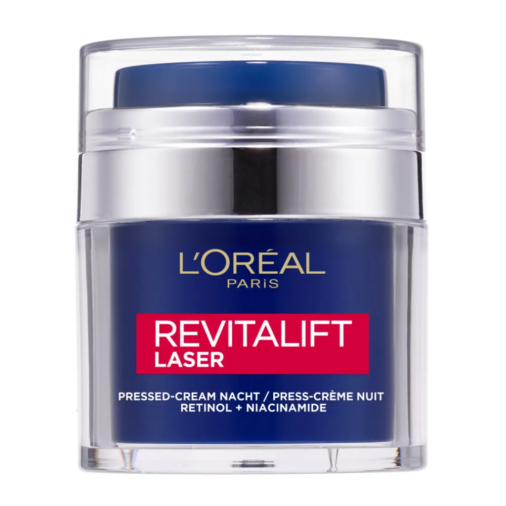 New L'Oréal Revitalift Laser Pressed-Cream Nachtcrème 50 ml Dag- & Nachtcrème