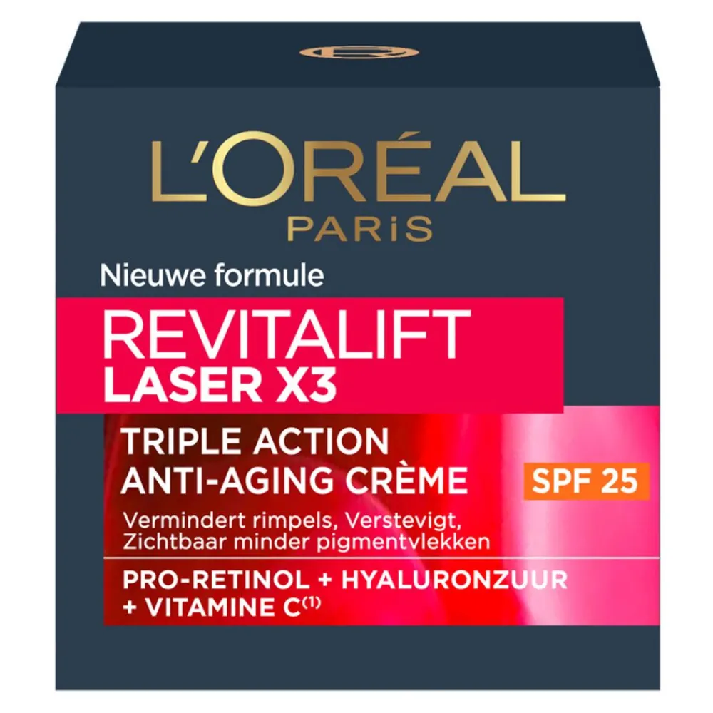 New L'Oréal Revitalift Laser X3 SPF20 Dagcrème 50 ml Dag- & Nachtcrème