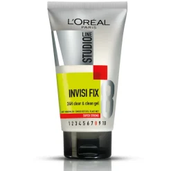Sale L'Oréal Studio Line Invisi Fix 24H Clear & Clean Gel Super Strong 150 ml Haarstyling
