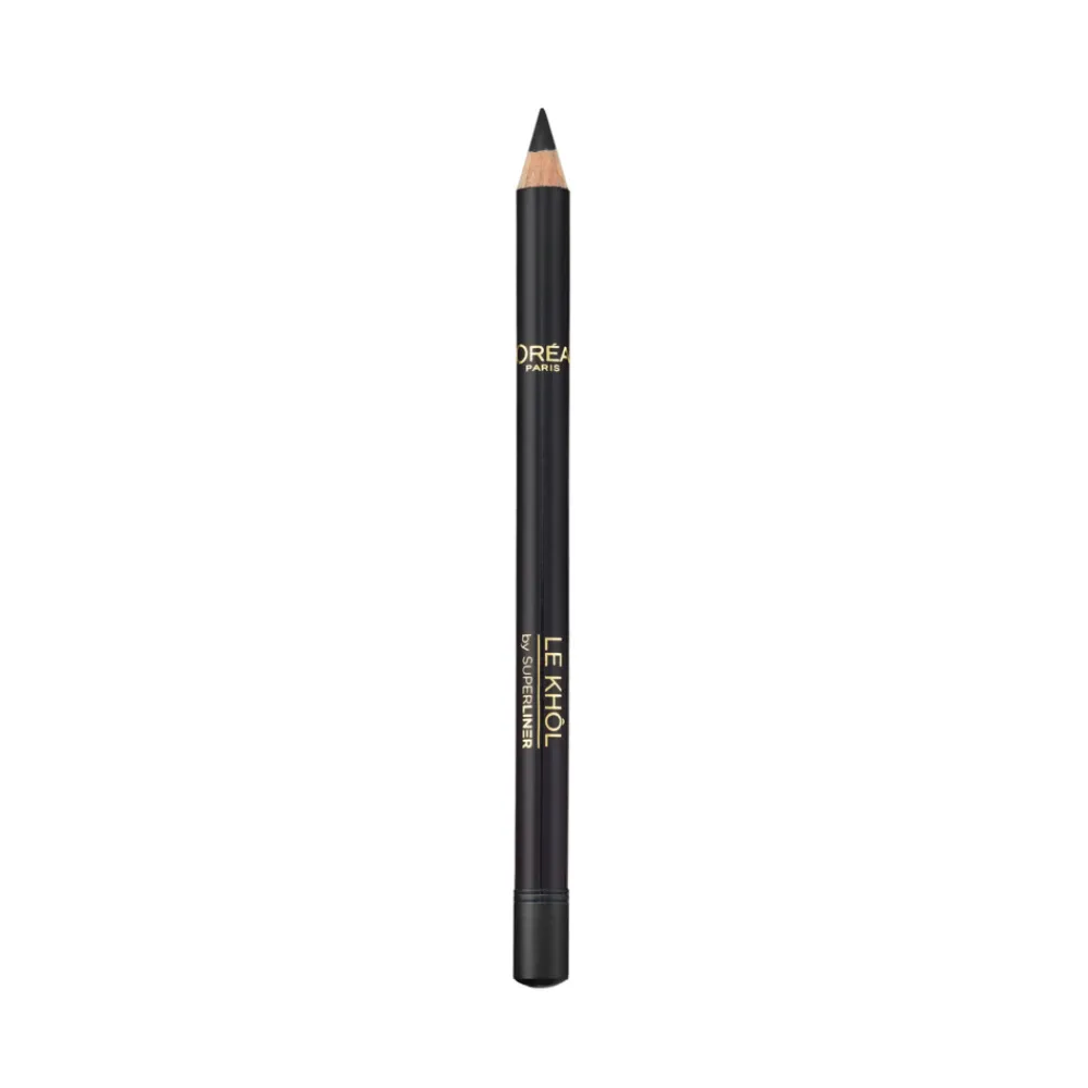 New L'Oréal Superliner Le Khol Oogpotlood 101 Midnight Black Oogpotlood