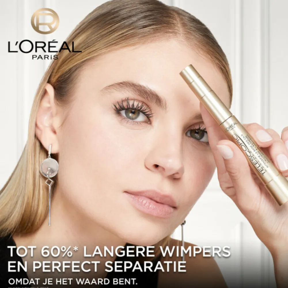 Discount L'Oréal Telescopic Mascara Lengte Black Mascara