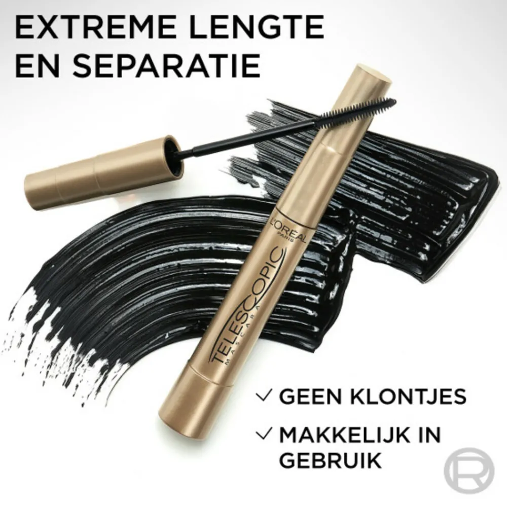 Discount L'Oréal Telescopic Mascara Lengte Black Mascara