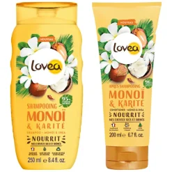 Conditioner|Shampoo<Lovea Monoï & Shea Shampoo en Conditioner Pakket