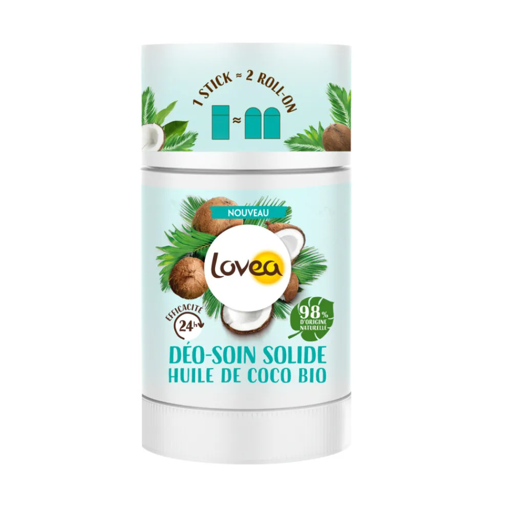 Deodorant<Lovea Solid Deodorant Organic Coconut Oil 50 gr