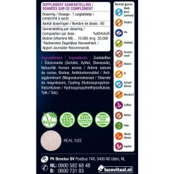 Hot Biotine 10.000 mcg Forte 60 zuigtabletten Vitaminen