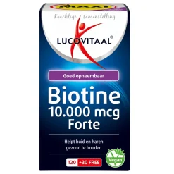 Biotine 10.000 mcg Forte 150 zuigtabletten^Lucovitaal Discount