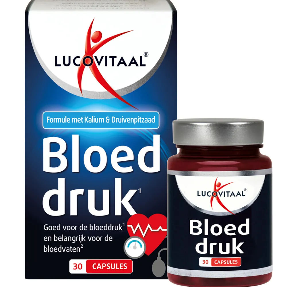 Hart, Bloed & Cholesterol<Lucovitaal Bloeddruk 30 capsules