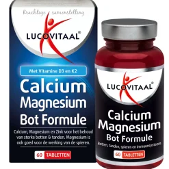 Calcium, Magnesium en Botten 60 tabletten^Lucovitaal Clearance