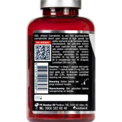 CBD Cannabidiol 20 mg 90 capsules^Lucovitaal New