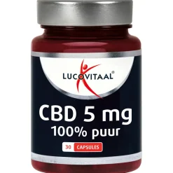 New CBD Cannabidiol 5 mg 30 capsules Speciale Bestanddelen