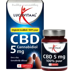 New CBD Cannabidiol 5 mg 30 capsules Speciale Bestanddelen