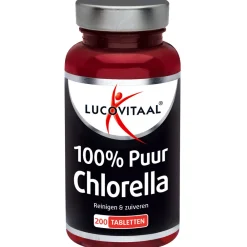 Weerstand & Energie|Speciale Bestanddelen<Lucovitaal Chlorella Puur 200 tabletten