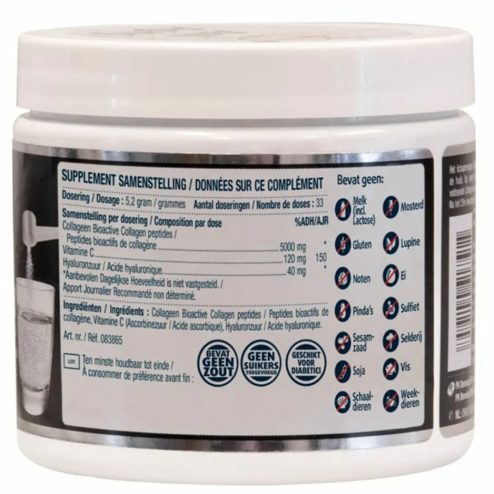 Collageen Super 5000mg Poeder 171,6 gr^Lucovitaal Online