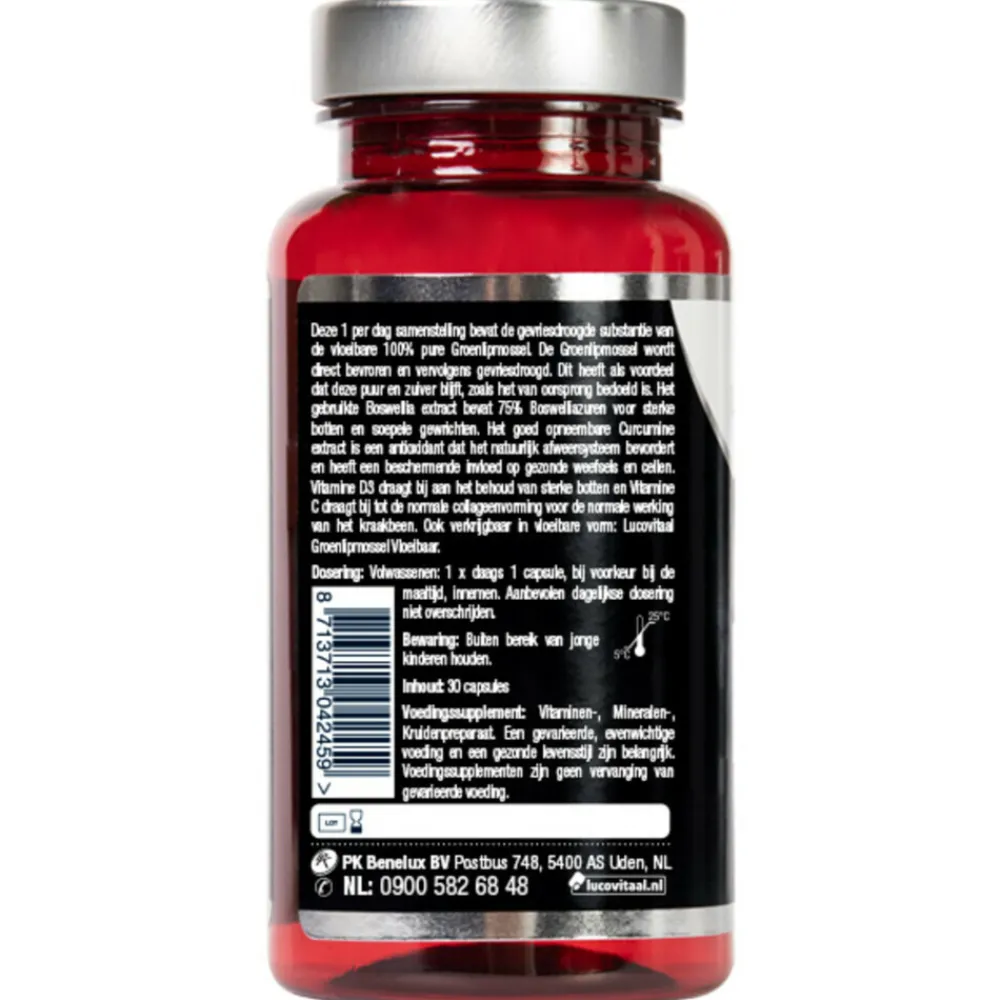 Spieren En Gewrichten<Lucovitaal Complex Groenlipmossel 30 capsules