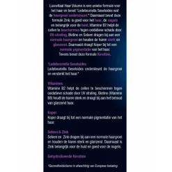 New Haar Groei & Volume 120 capsules Voor Vrouw Of Man