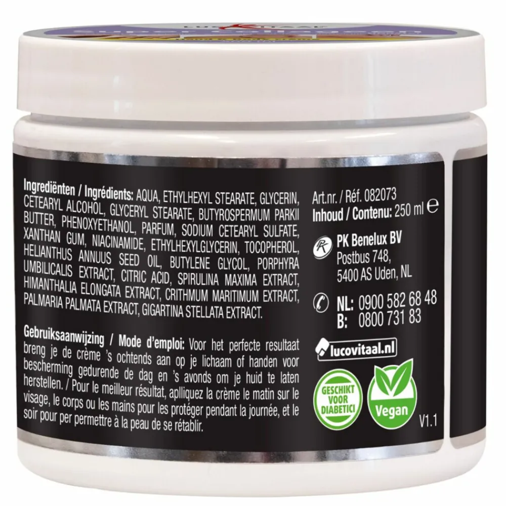 Clearance Hand en Body Crème Collageen 250 ml Huidverzorging